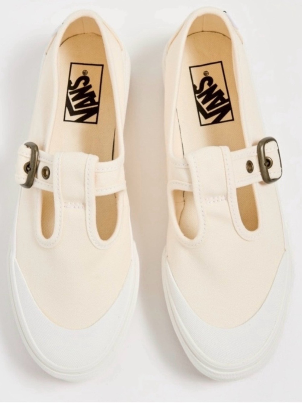 Vans Style 93 Mary Jane Lug Sole Canvas Sneakers NWOT W 9